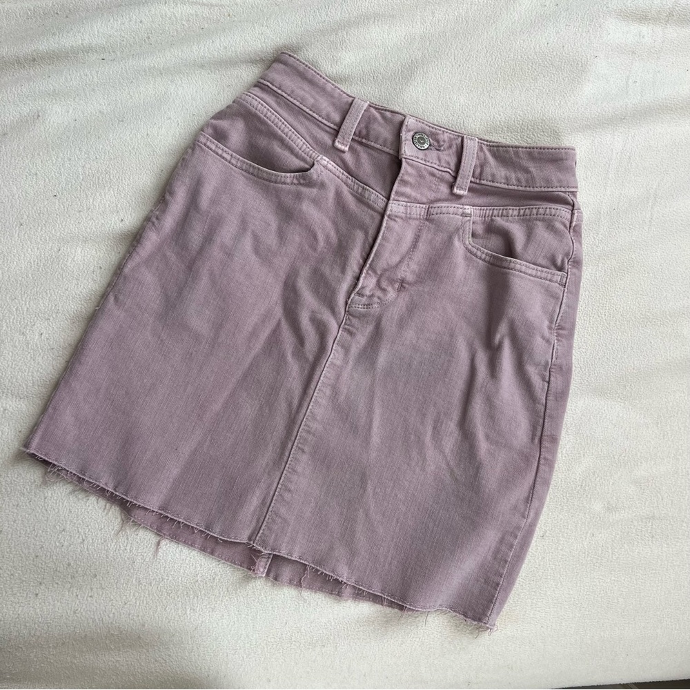 Hollister denim skirt